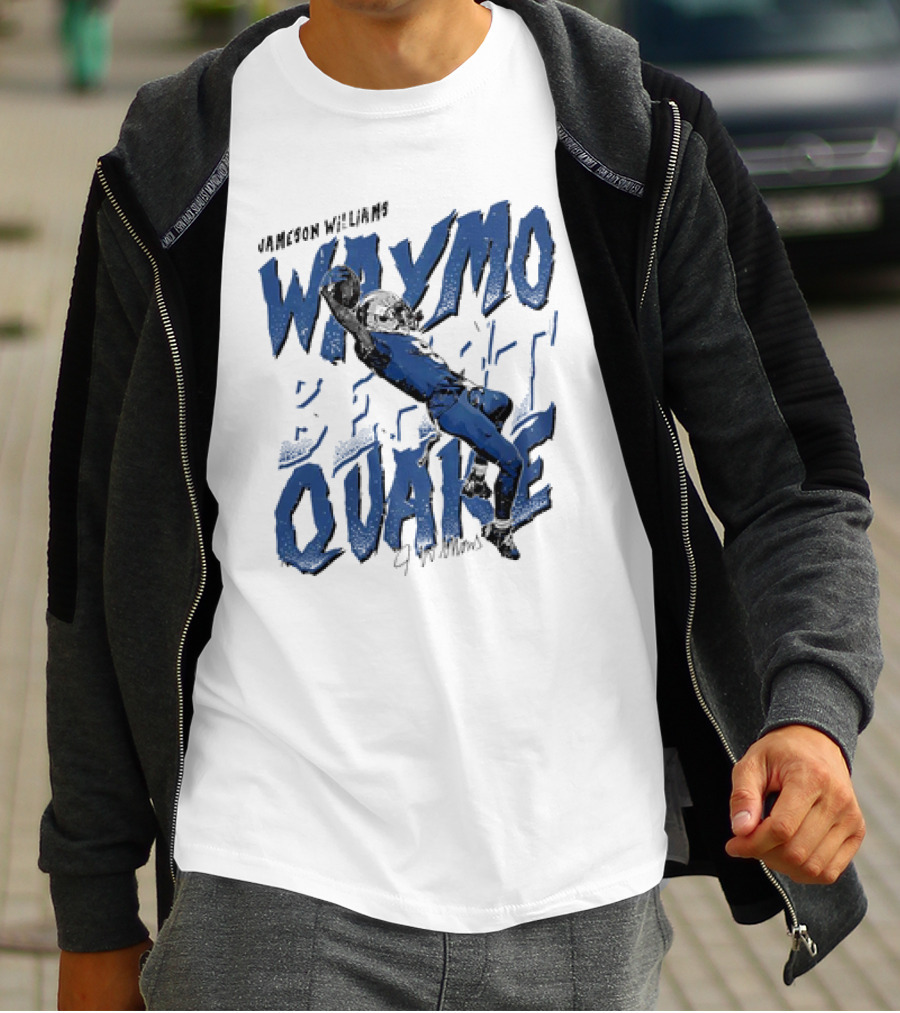 Jameson Williams Waymo Quake T-Shirt