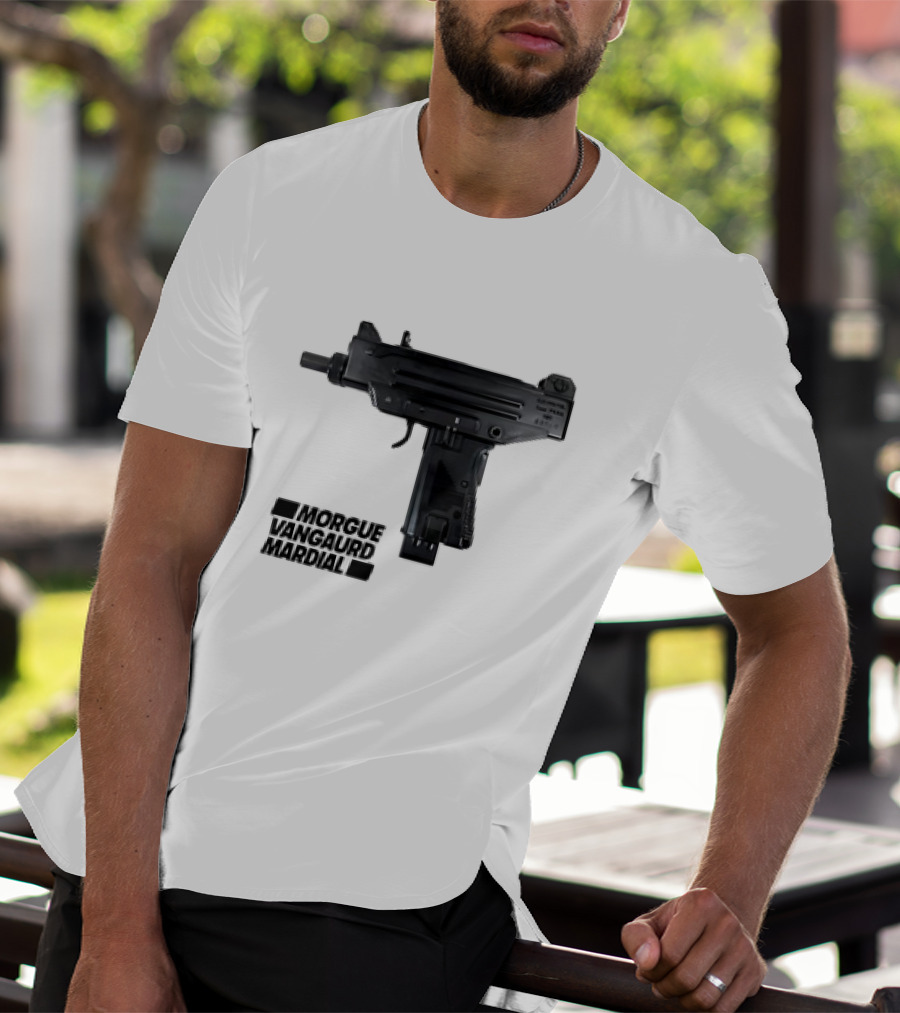 Morgue Vanguard Mardial Submachine Gun T-Shirt