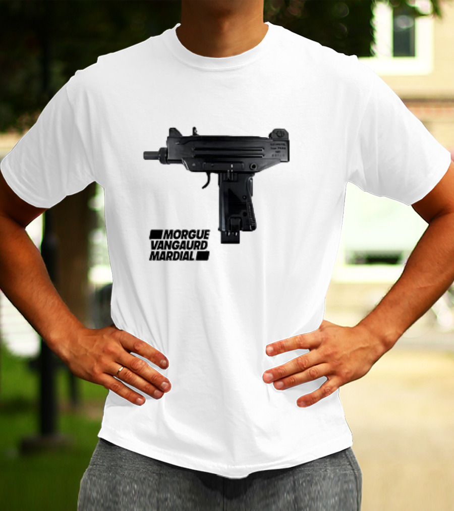 Morgue Vanguard Mardial Submachine Gun T-Shirt