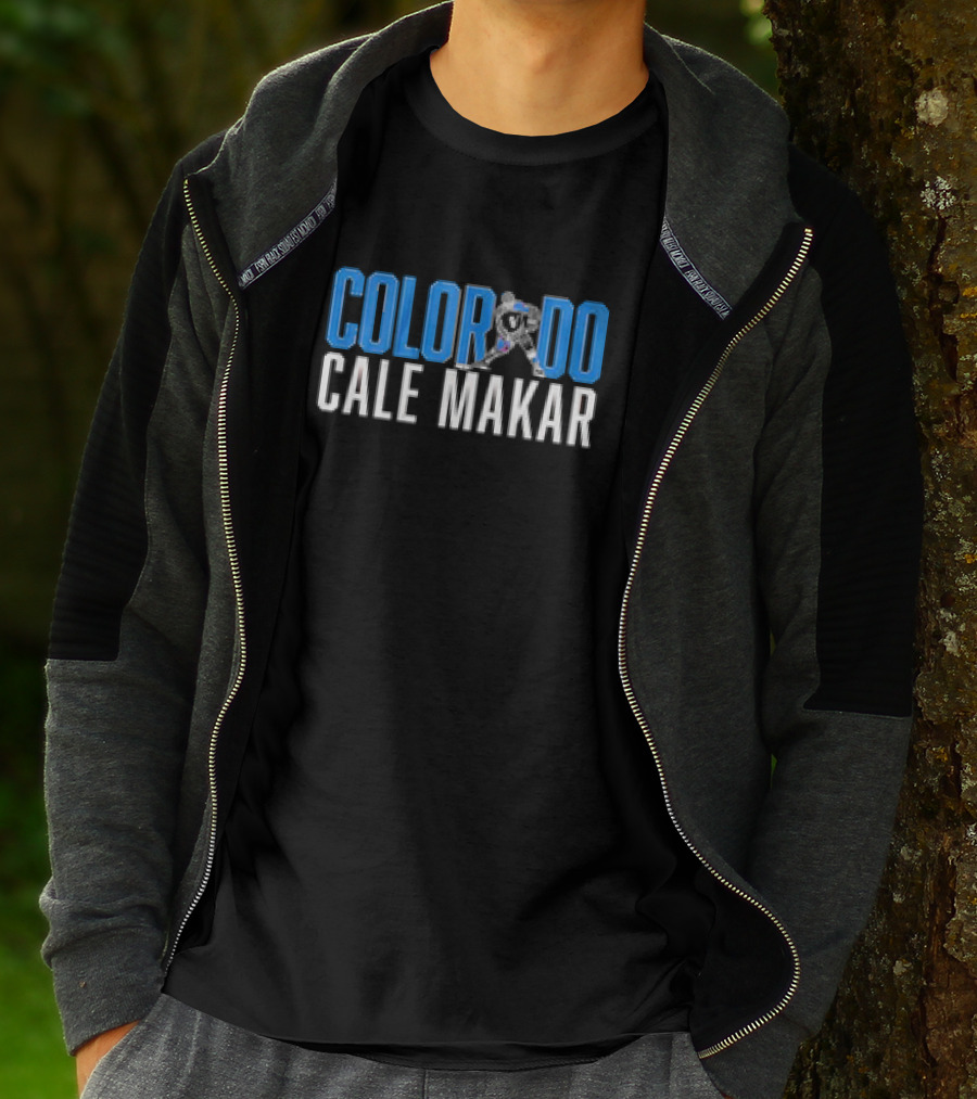 Colorado Cale Makar NHLPA Hockey Star T-Shirt