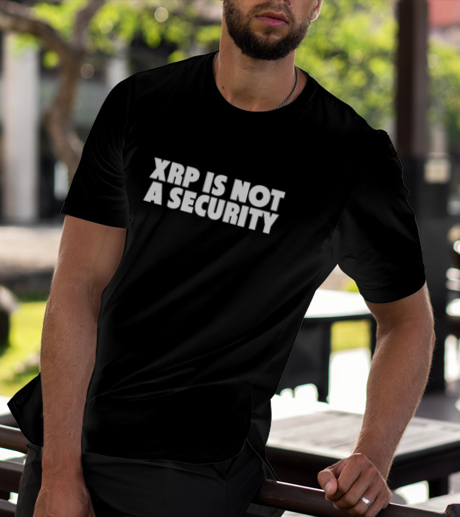 Jeremy Hogan XRP Is Not A Security T-Shirt