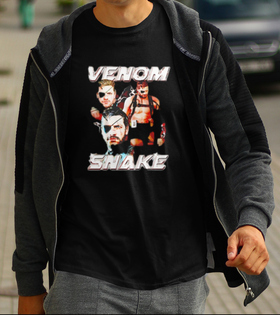 Venom Snake Vintage Stealth Warrior T-Shirt