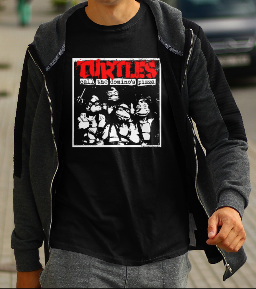 Turtles Call The Domino's Pizza Band T-Shirt