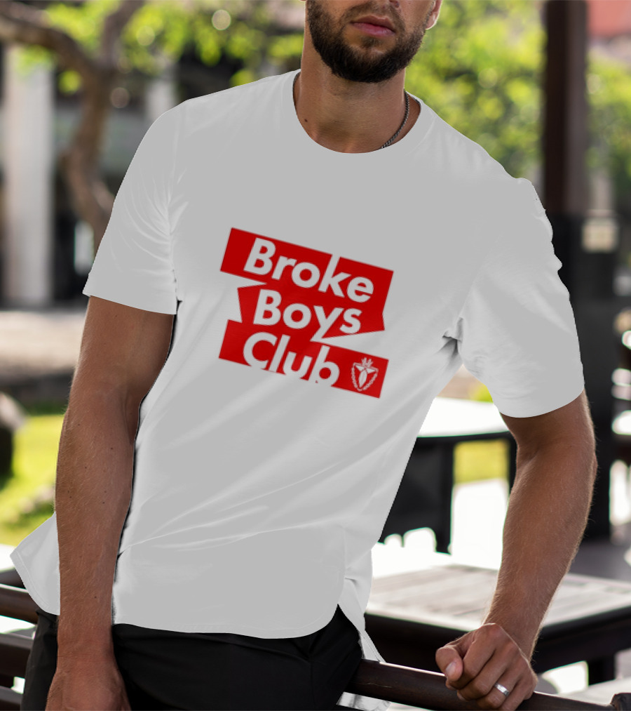 Broke Boys Club Heart Emblem T-Shirt
