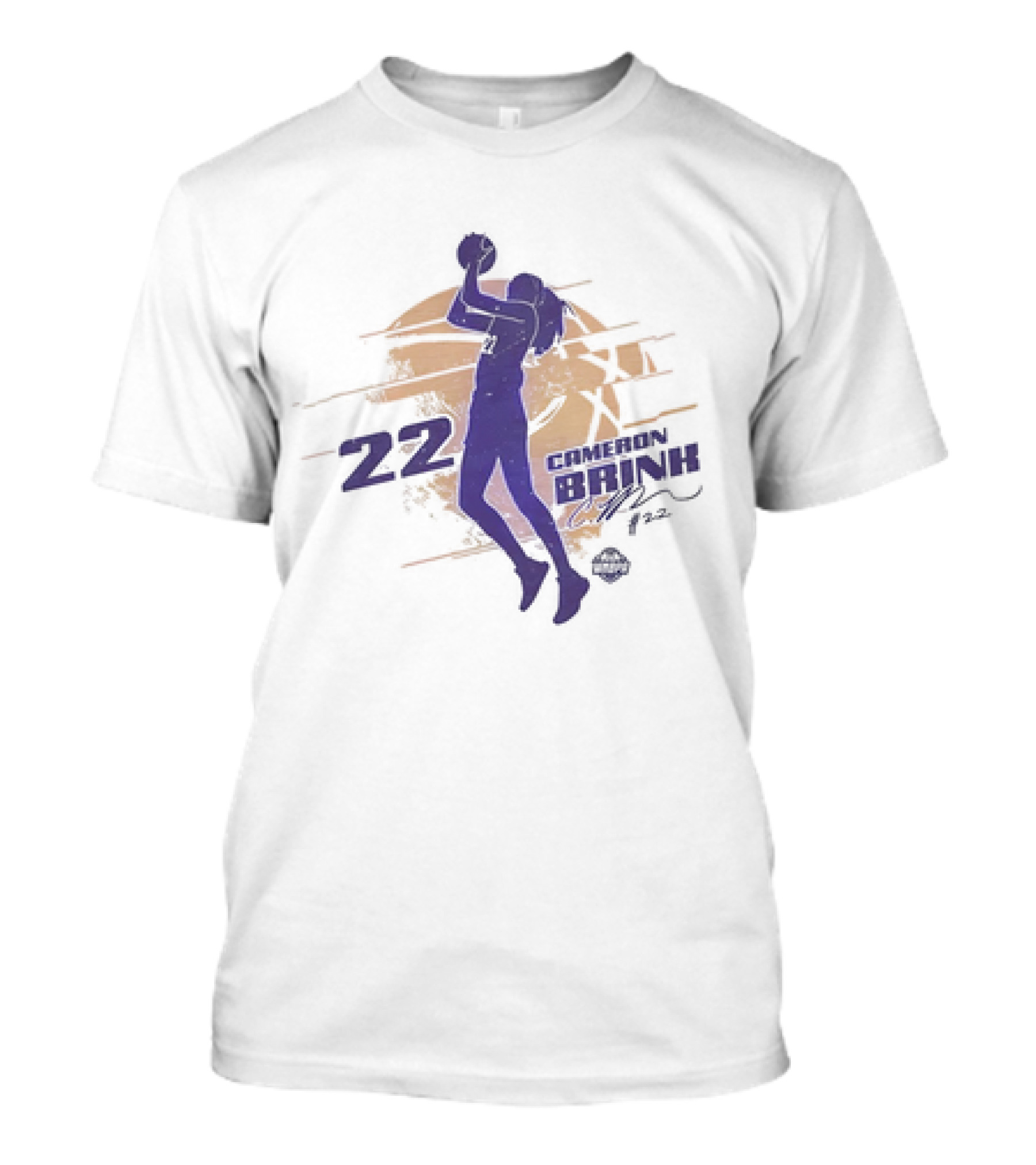 Cameron Brink Los Angeles Sparks Basketball Number 22 Vintage T-Shirt