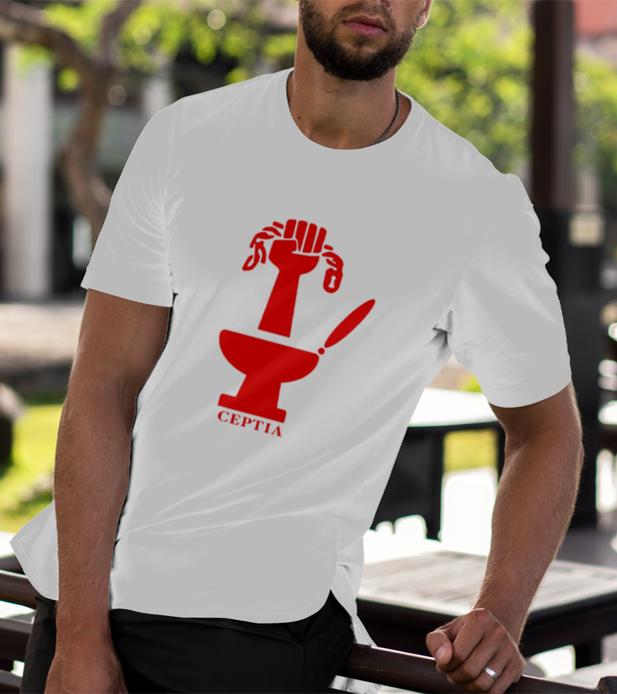 CEPTIA Committee To End Pay Toilets In America Red Fist And Toilet T-Shirt