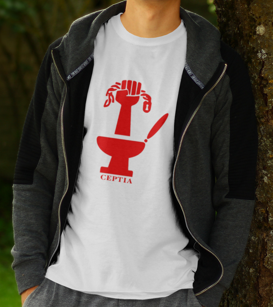 CEPTIA Committee To End Pay Toilets In America Red Fist And Toilet T-Shirt