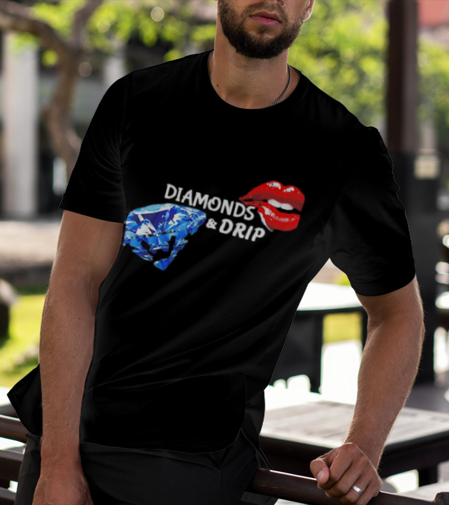 Diamonds And Drip Lips Of Seduction Classic T-Shirt