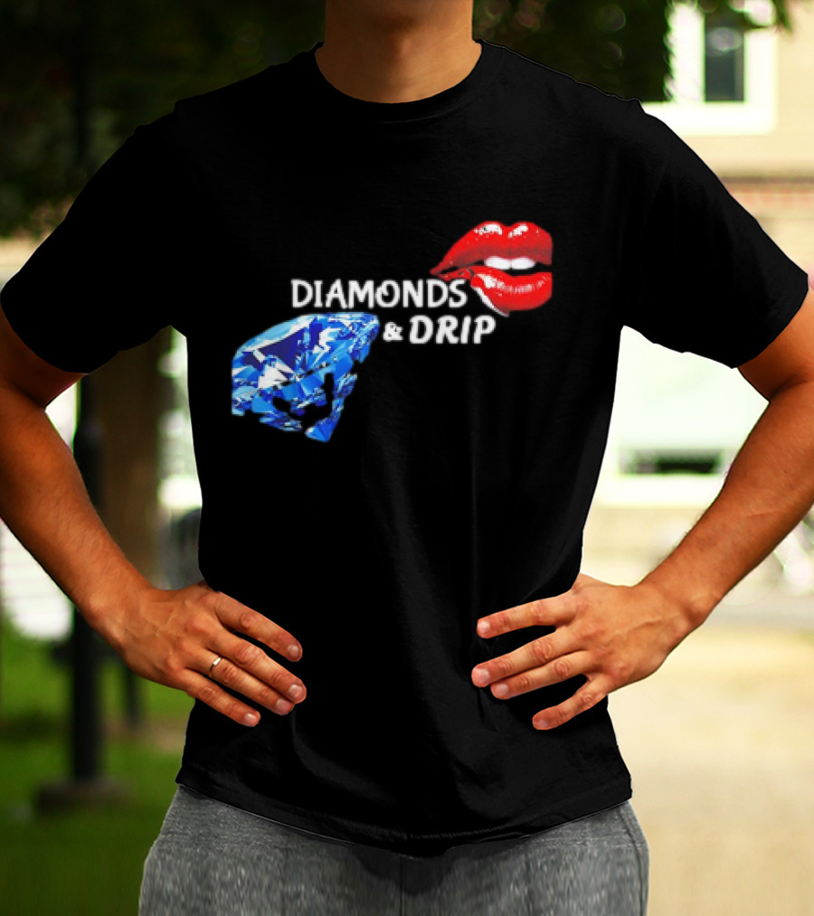 Diamonds And Drip Lips Of Seduction Classic T-Shirt