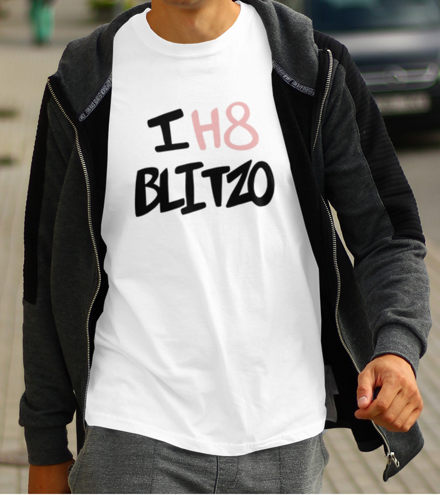 I H8 Blitzo Helluva Boss Fan Merchandise T-Shirt