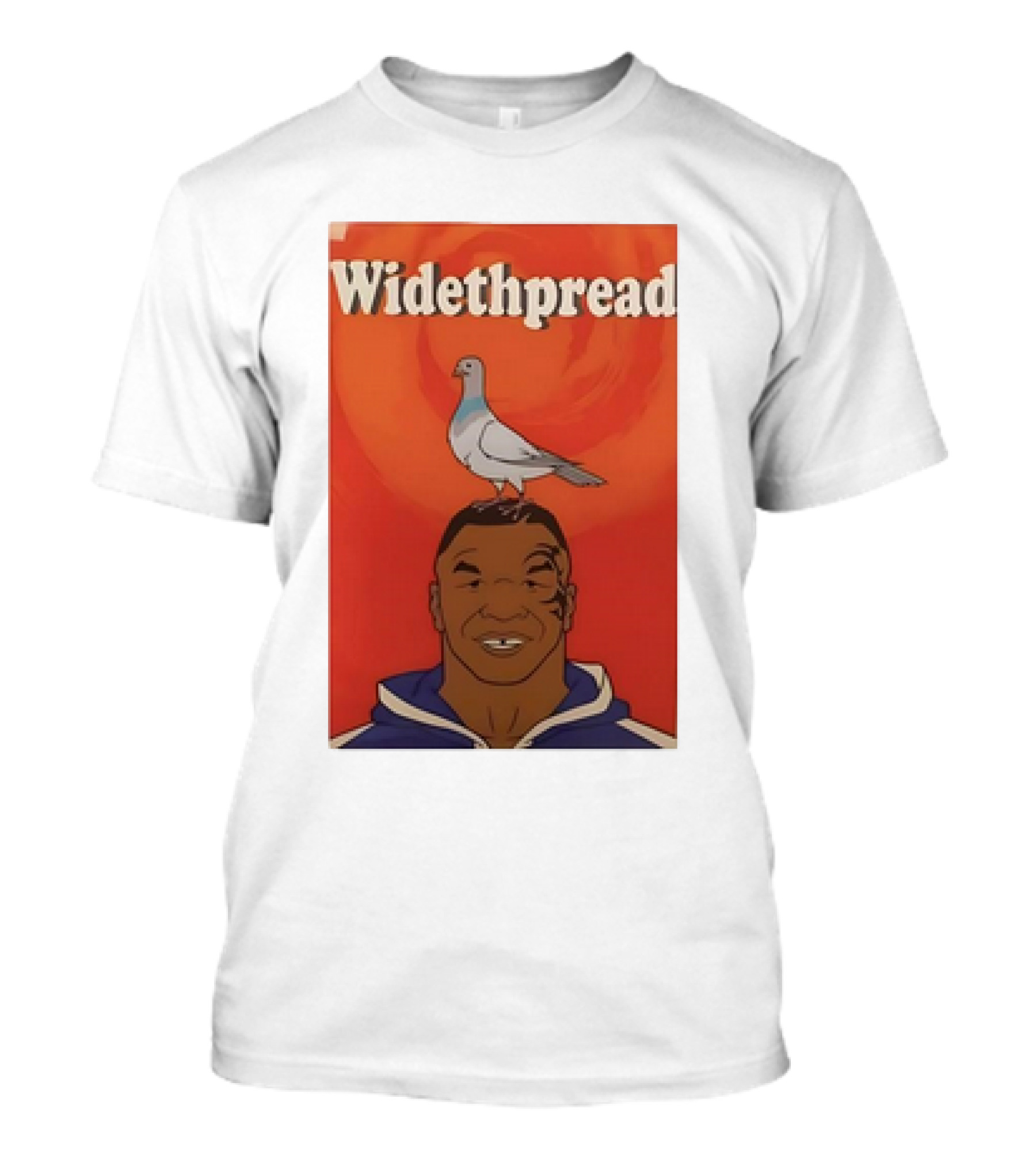 Widethpread Mike Tyson Pigeon T-Shirt