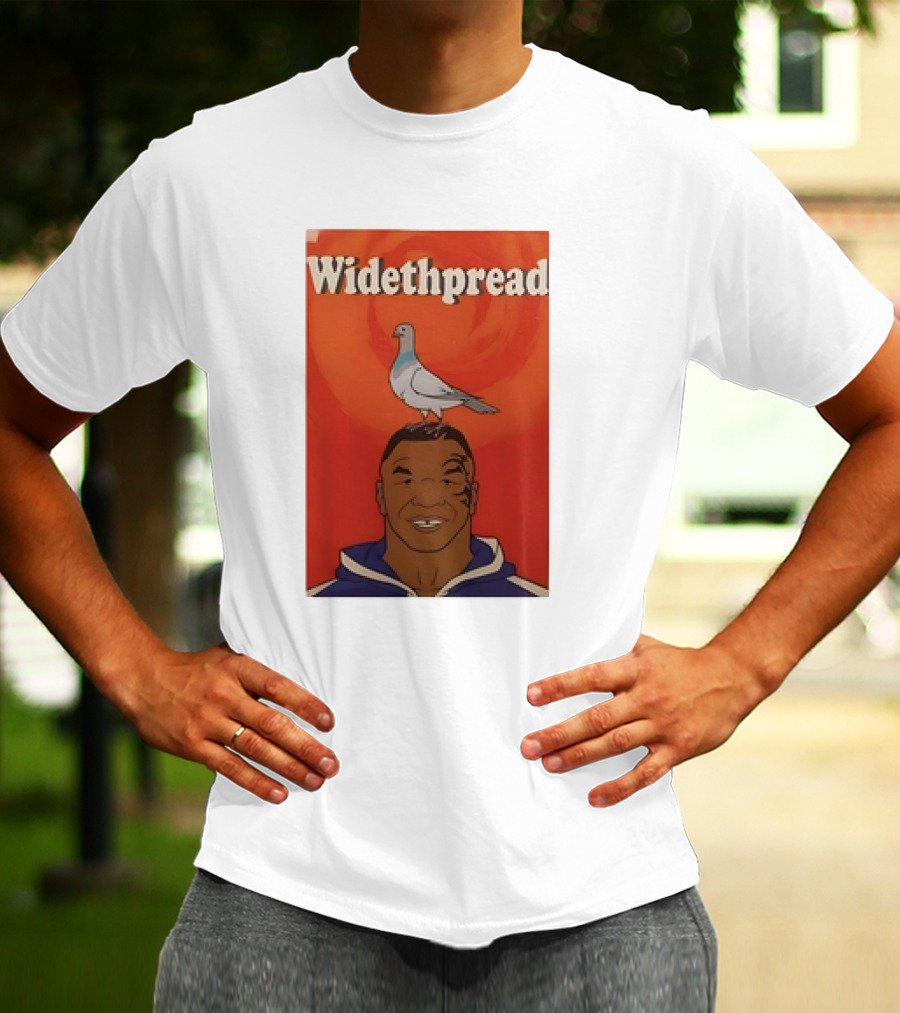 Widethpread Mike Tyson Pigeon T-Shirt