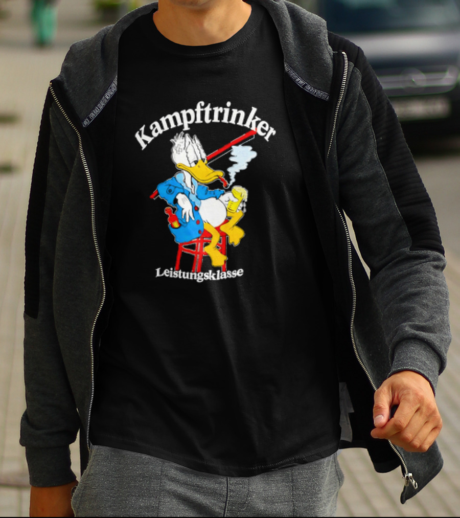 Kampftrinker Leistungsklasse Donald Duck Retro T-Shirt