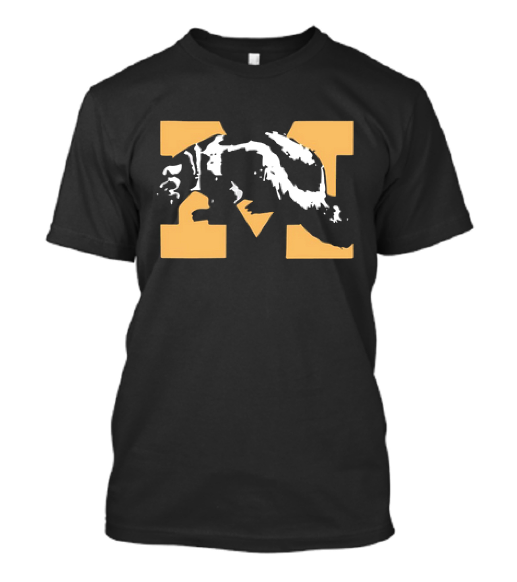 Michigan Wolverines Vintage Mascot M T-Shirt