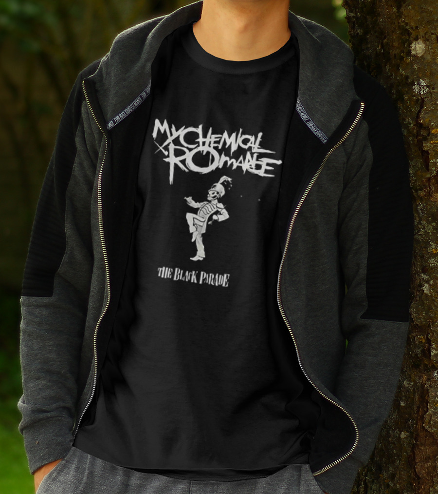 My Chemical Romance The Black Parade Vintage Skeleton Soldier T-Shirt