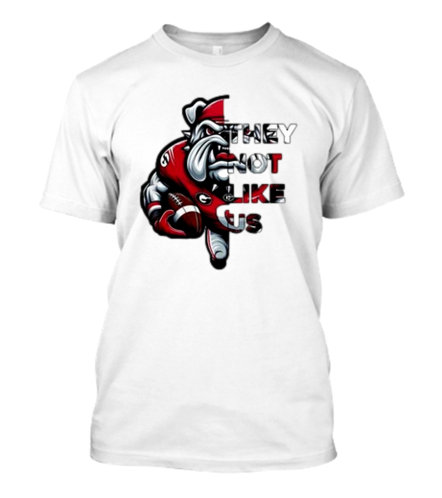 Georgia Bulldogs They Not Like Us T-Shirt