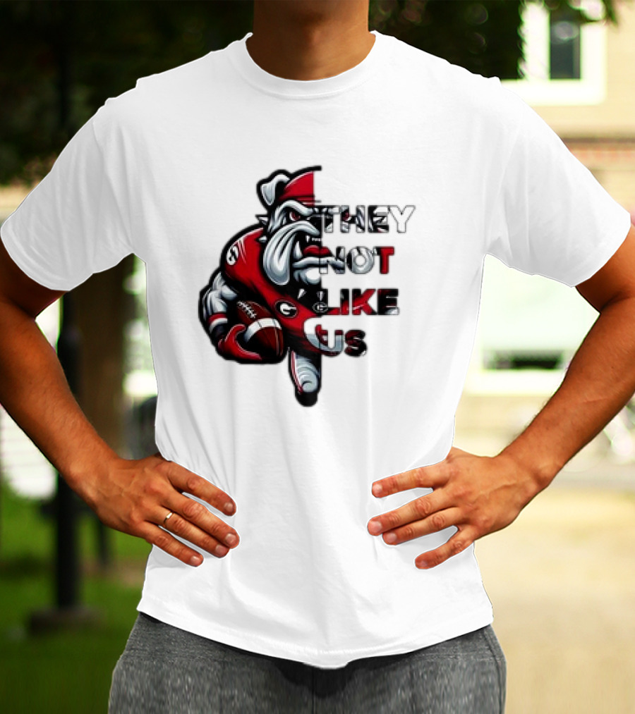Georgia Bulldogs They Not Like Us T-Shirt