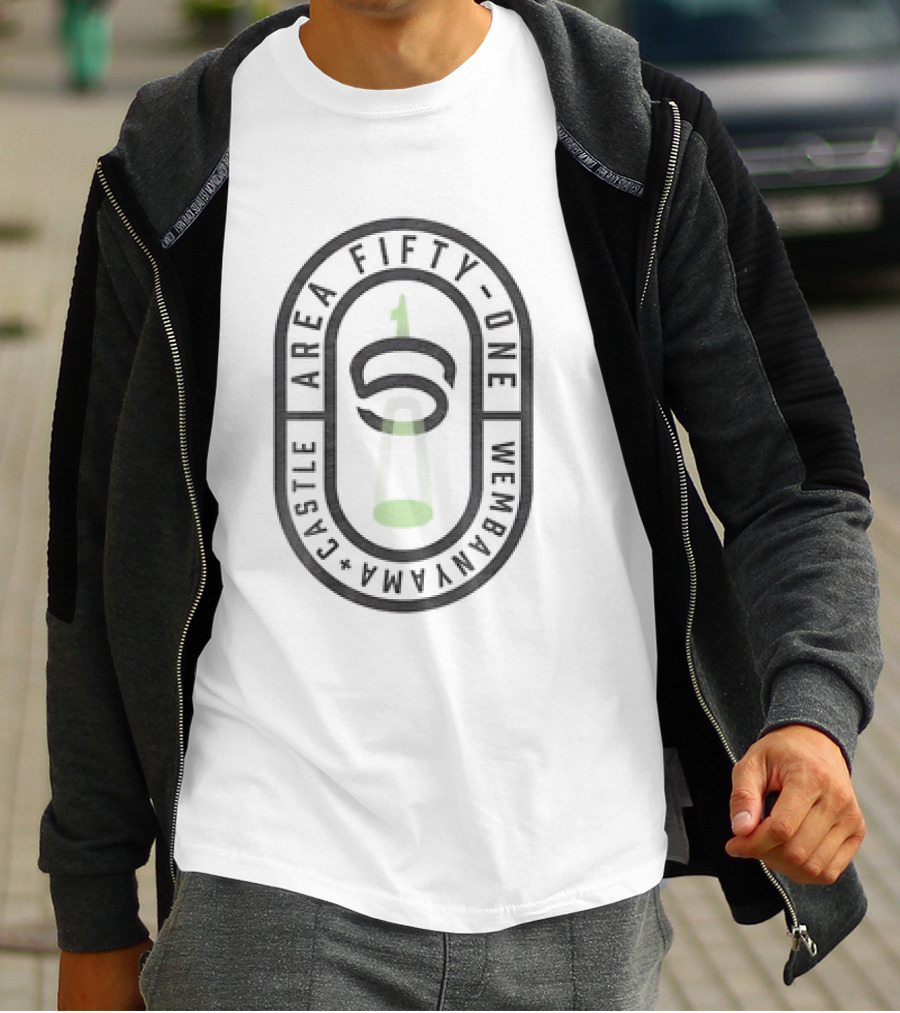 Area Fifty One Wembanyama Castle Alien T-Shirt