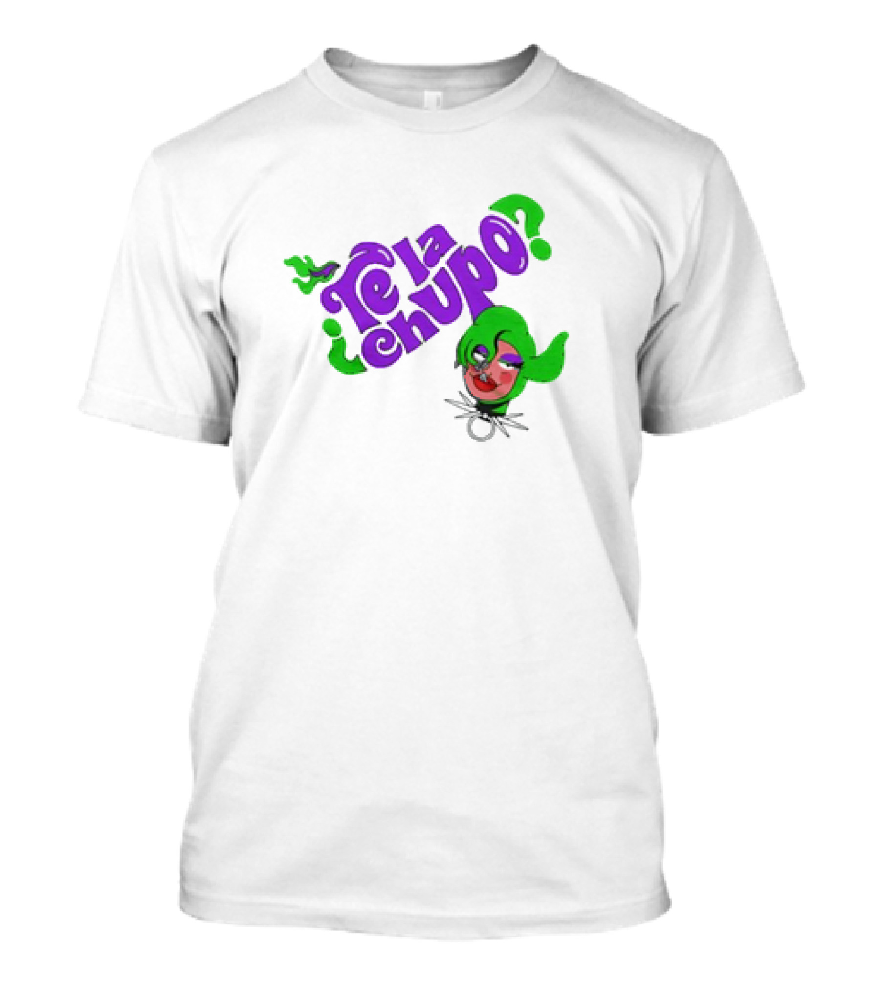 Te La Chupo Clown Face T-Shirt