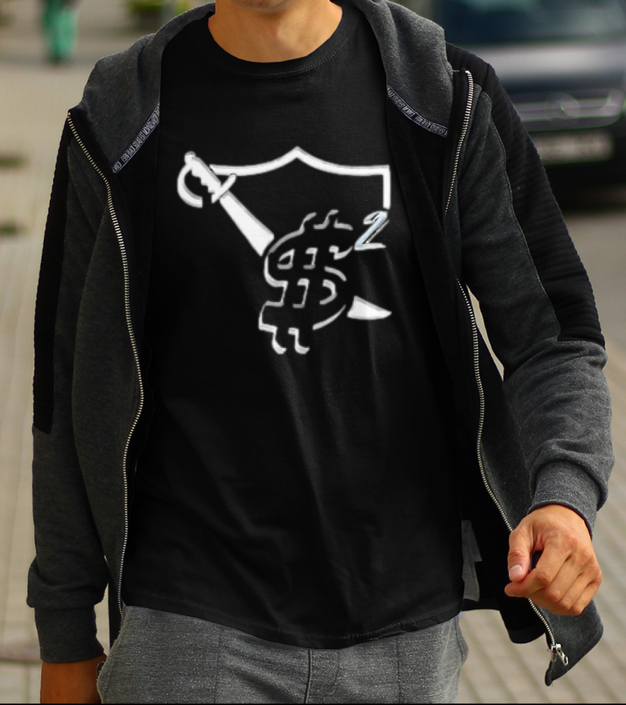 Las Vegas Raider Dollar Sword Shield T-Shirt