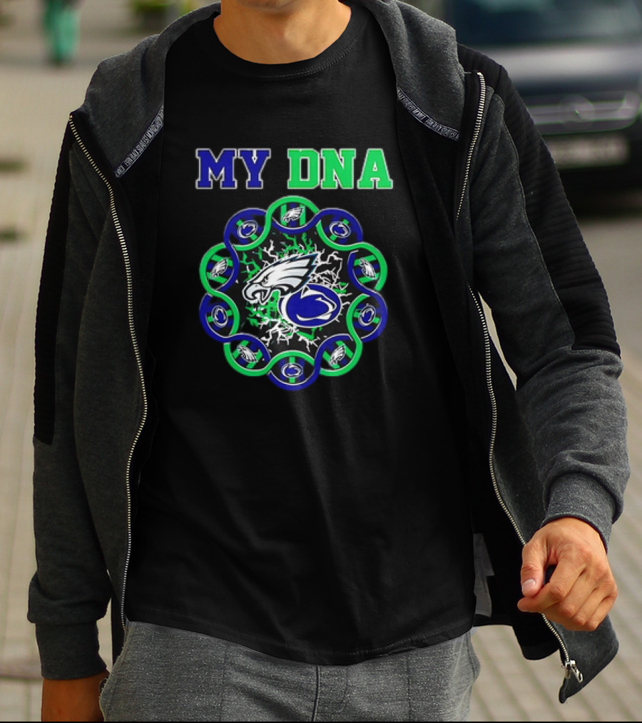MY DNA Philadelphia Eagles Nittany Lions T-Shirt