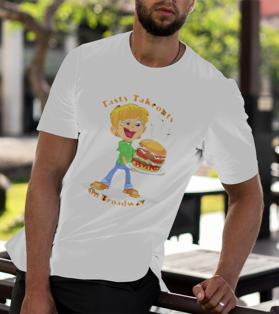 Tasty Takeouts On Broadway Hamburger Delight T-Shirt
