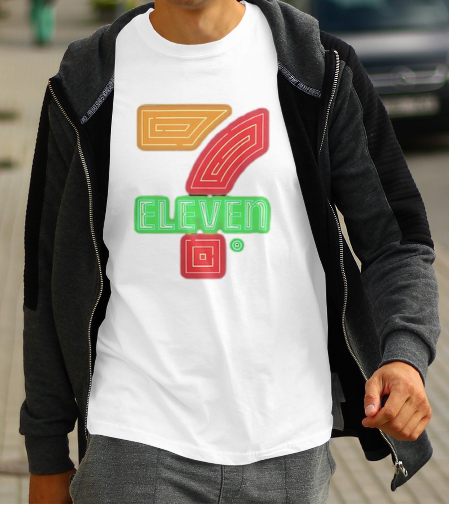 Ja’marr Chase X 7 Eleven Neon Logo Collaboration T-Shirt