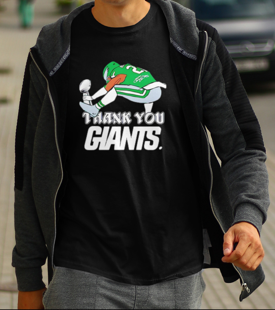 Thank You Giants Saquon Barkley Philadelphia Eagles Football T-Shirt