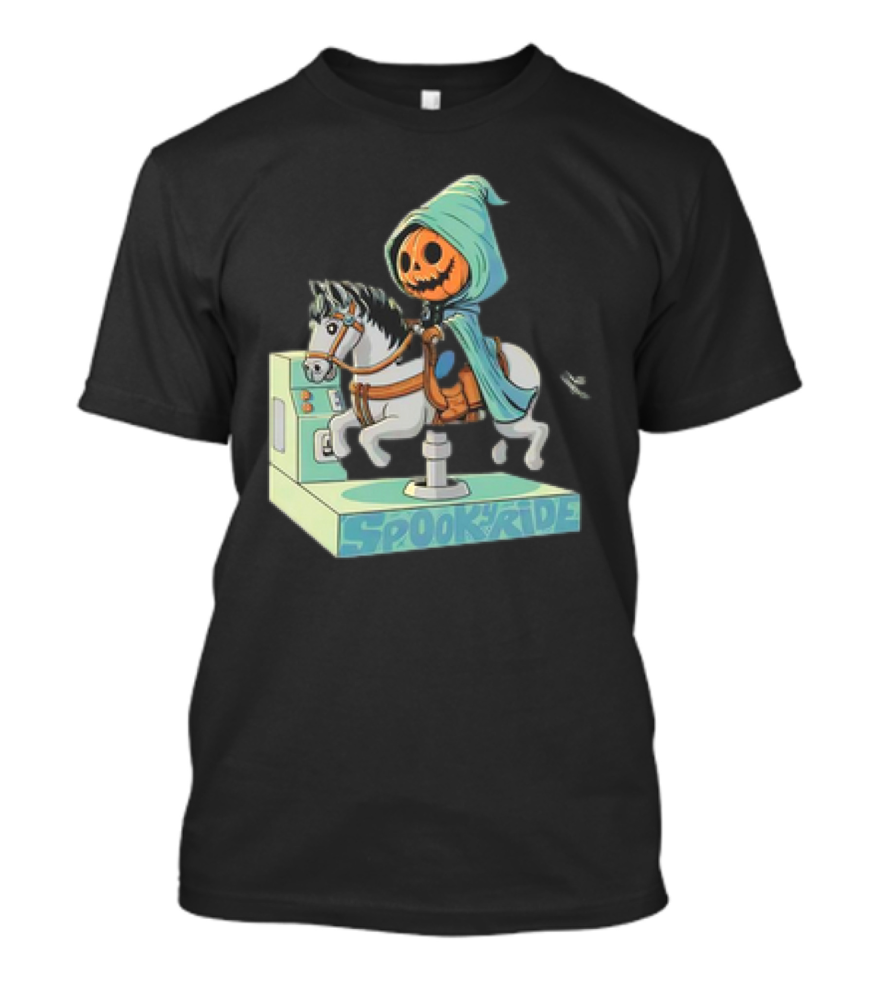 The Legend Of Sleepy Hollow Headless Horseman Spooky Ride Coin Operated Ride T-Shirt