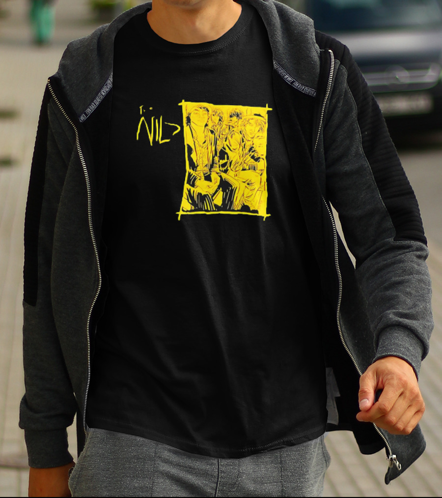 The Nils Comic Band Yellow T-Shirt