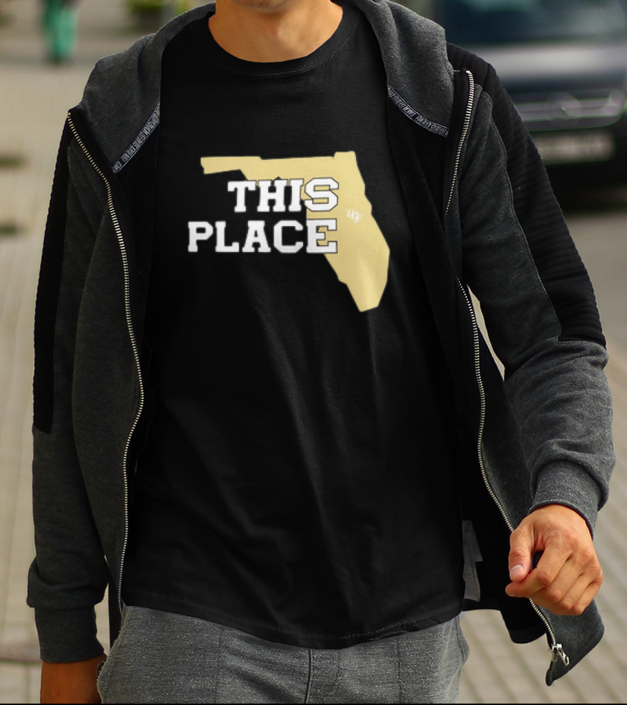 UCF Knights This Place Florida State Outline T-Shirt