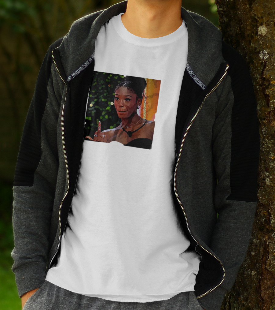 Love Island USA Serena Gesture Middle Finger T-Shirt