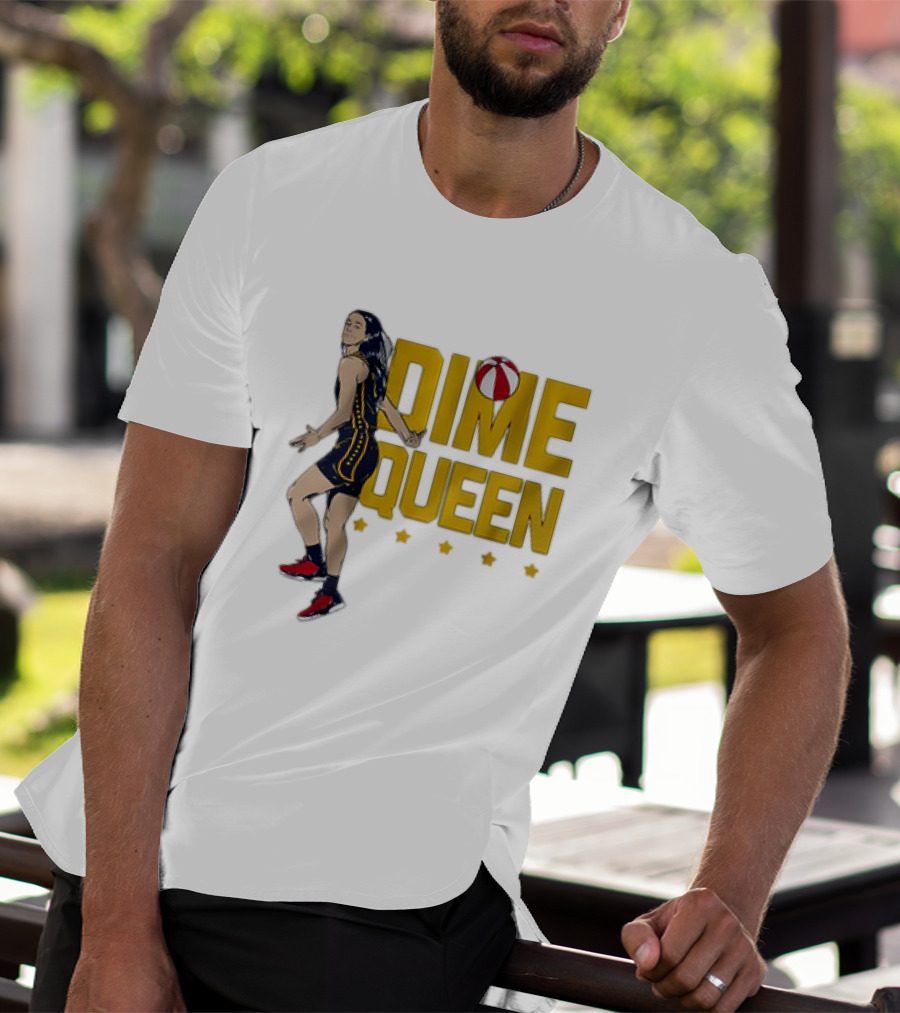 Caitlin Clark Dime Queen Indiana Fever Basketball T-Shirt