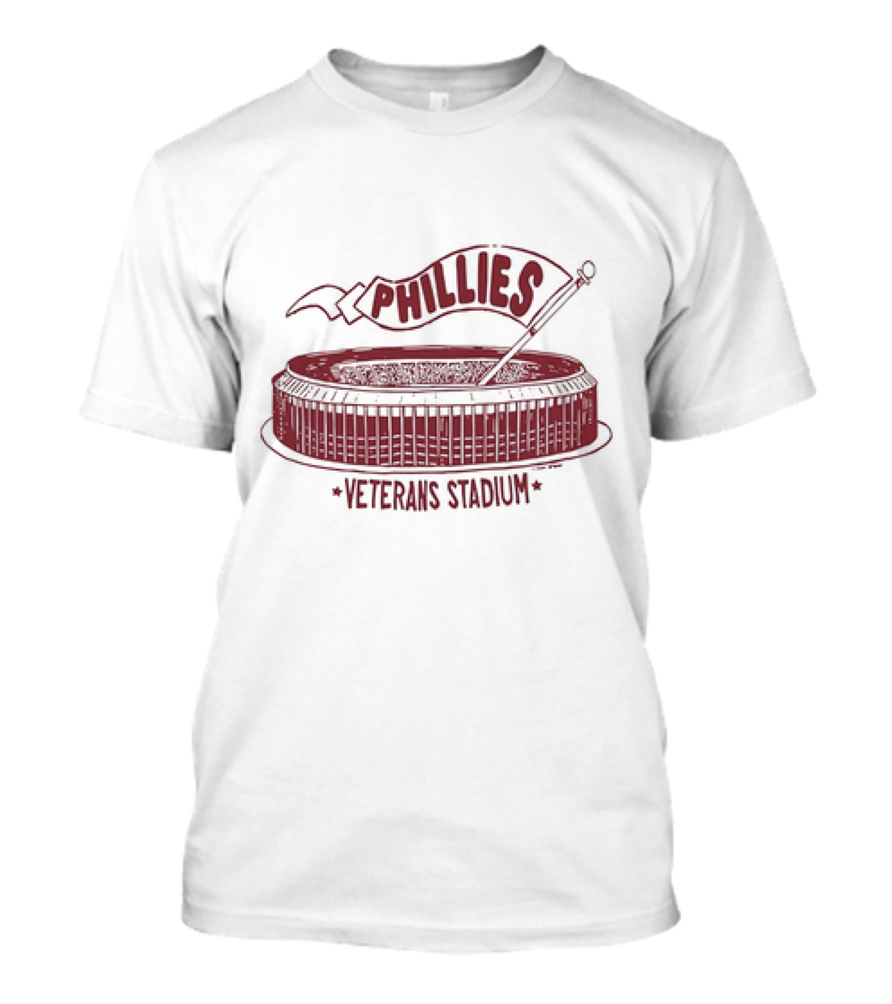 Phillies Veterans Stadium Retro T-Shirt