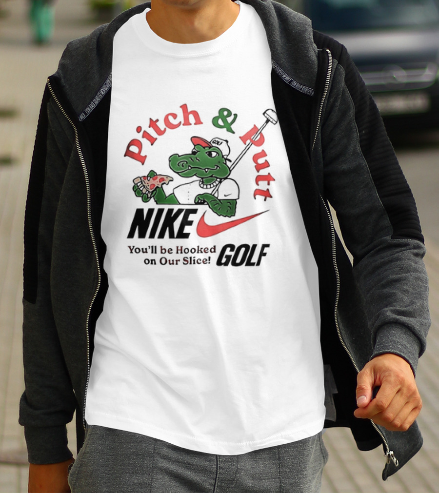Pitch And Putt Golf You'll Be Hooked On Our Slice T-Shirt
