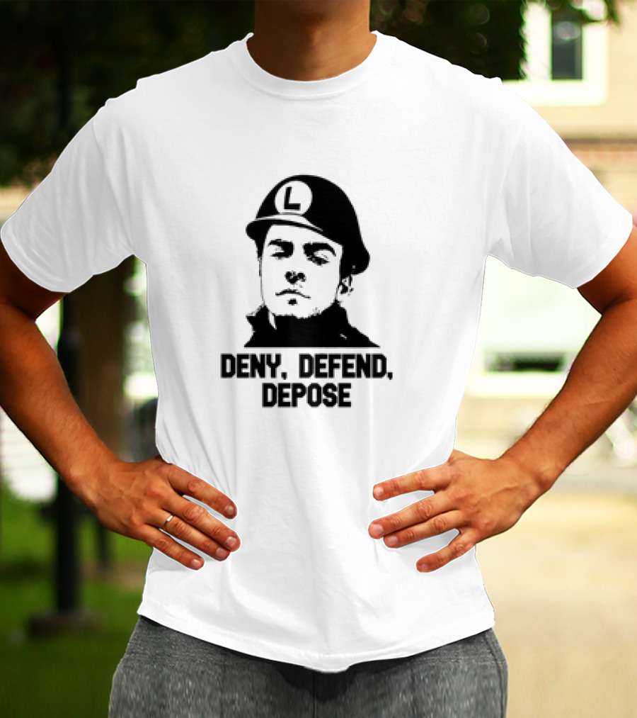 Deny Defend Depose Helmet Portrait Classic T-Shirt