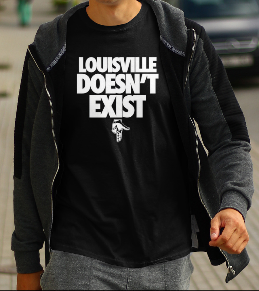 Kentucky Wildcats Louisville Doesn’t Exist Wildcats T-Shirt
