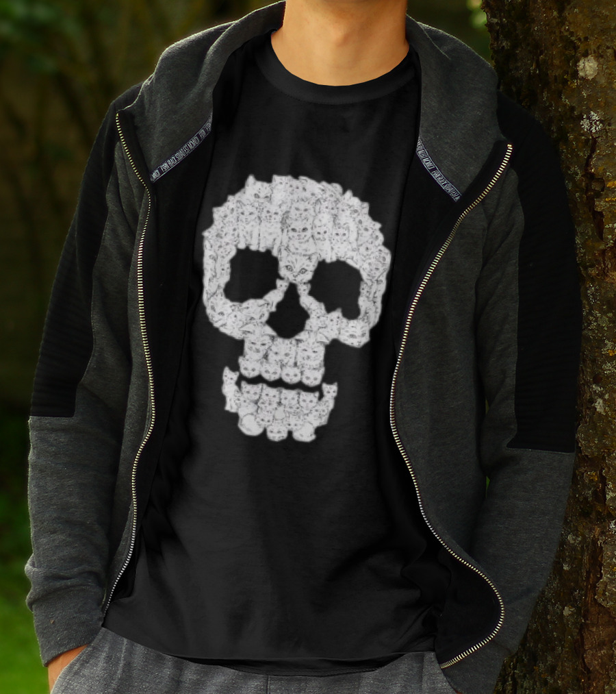 Cats Skull T-Shirt
