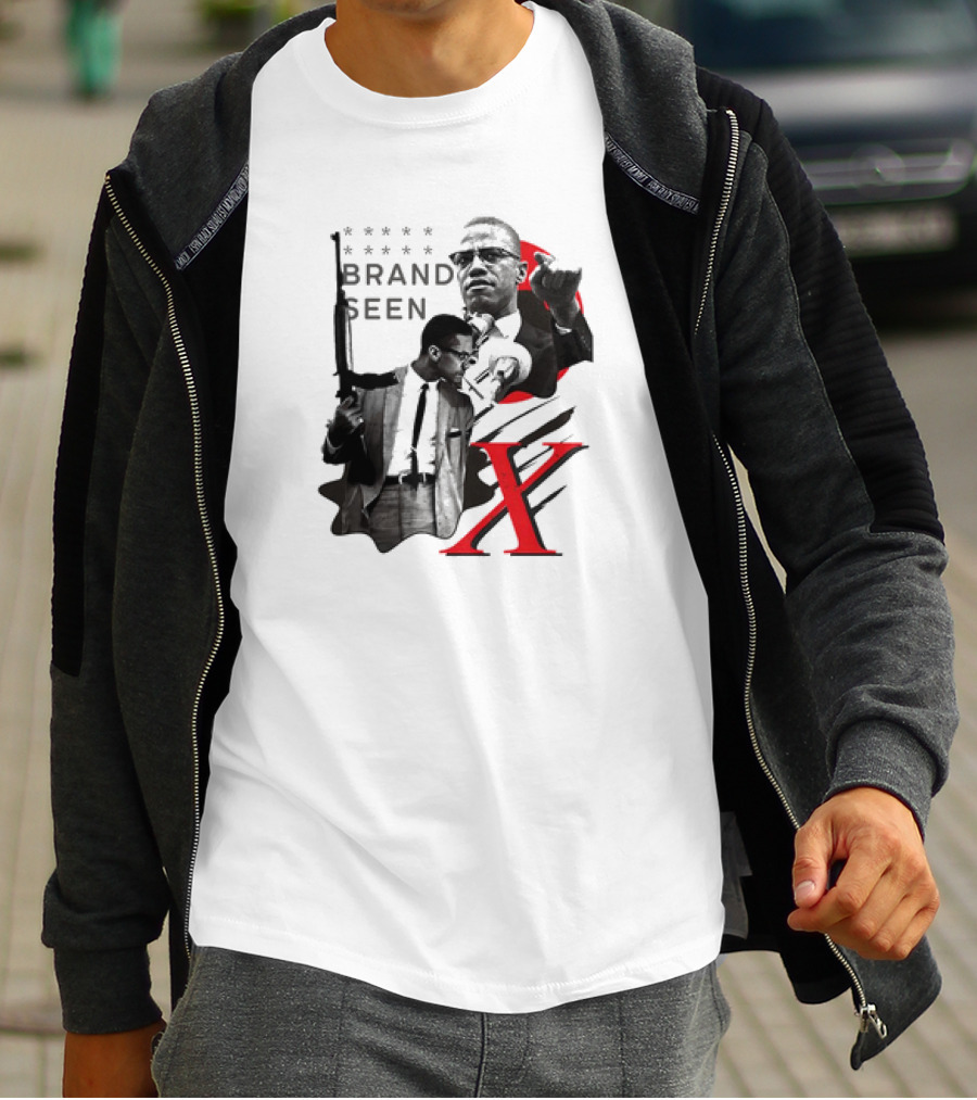Malcolm X Brand Seen Anthony Edwards X T-Shirt