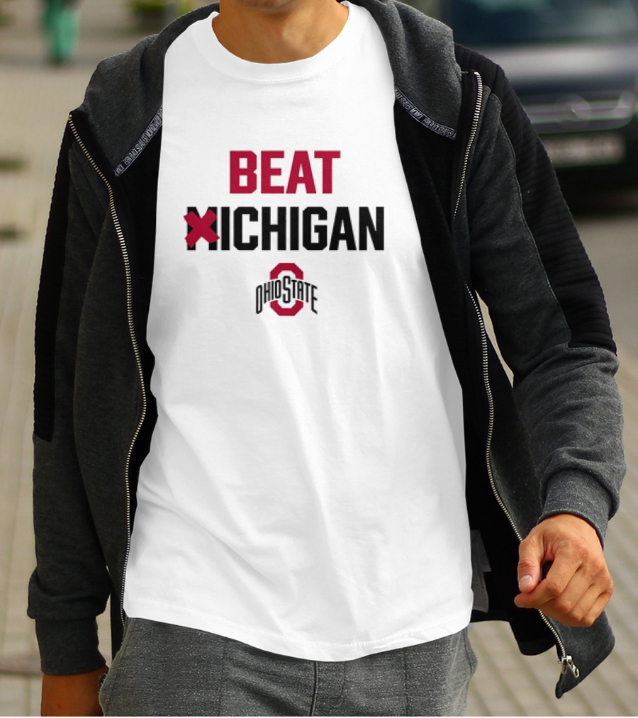 BEAT XICHIGAN Ohio State Buckeyes T-Shirt