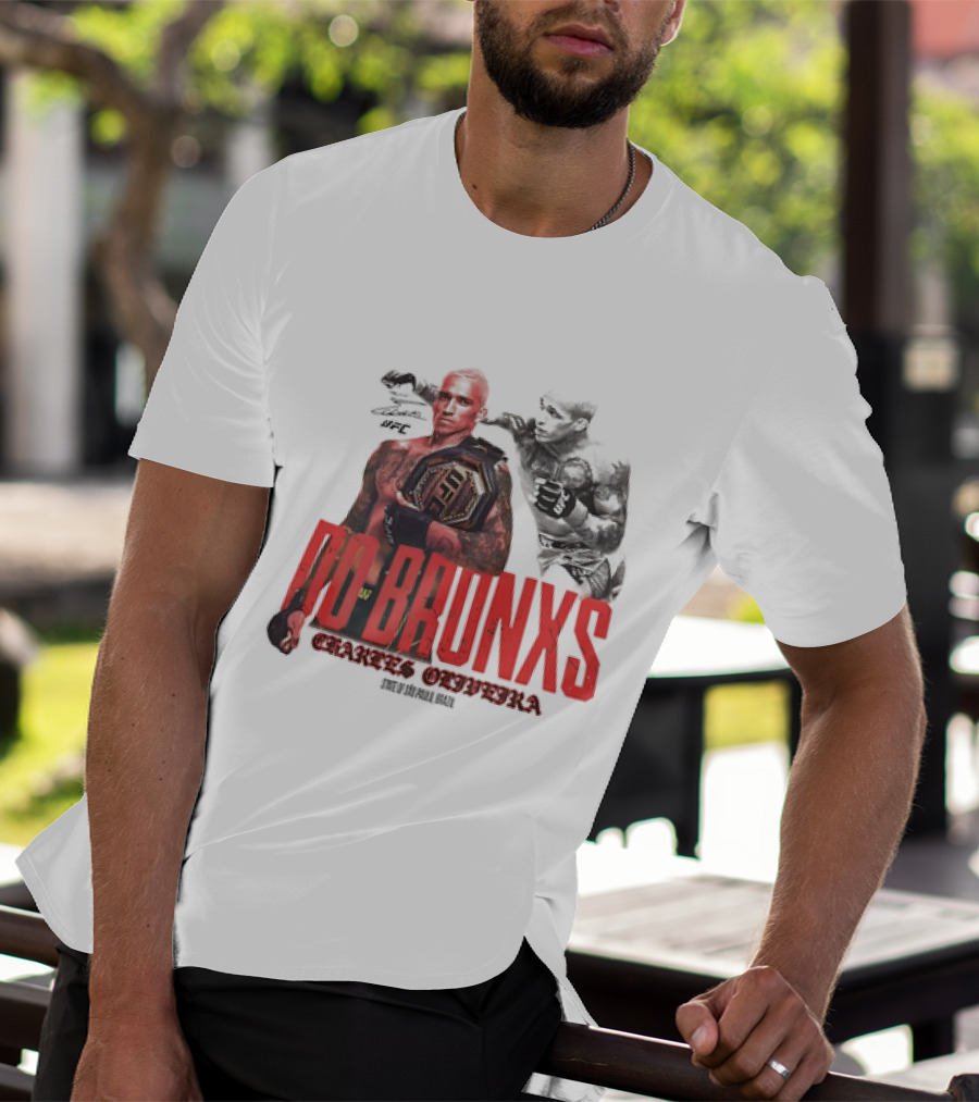 Charles Oliveira Do Bronx UFC Star São Paulo Brazil Champion T-Shirt