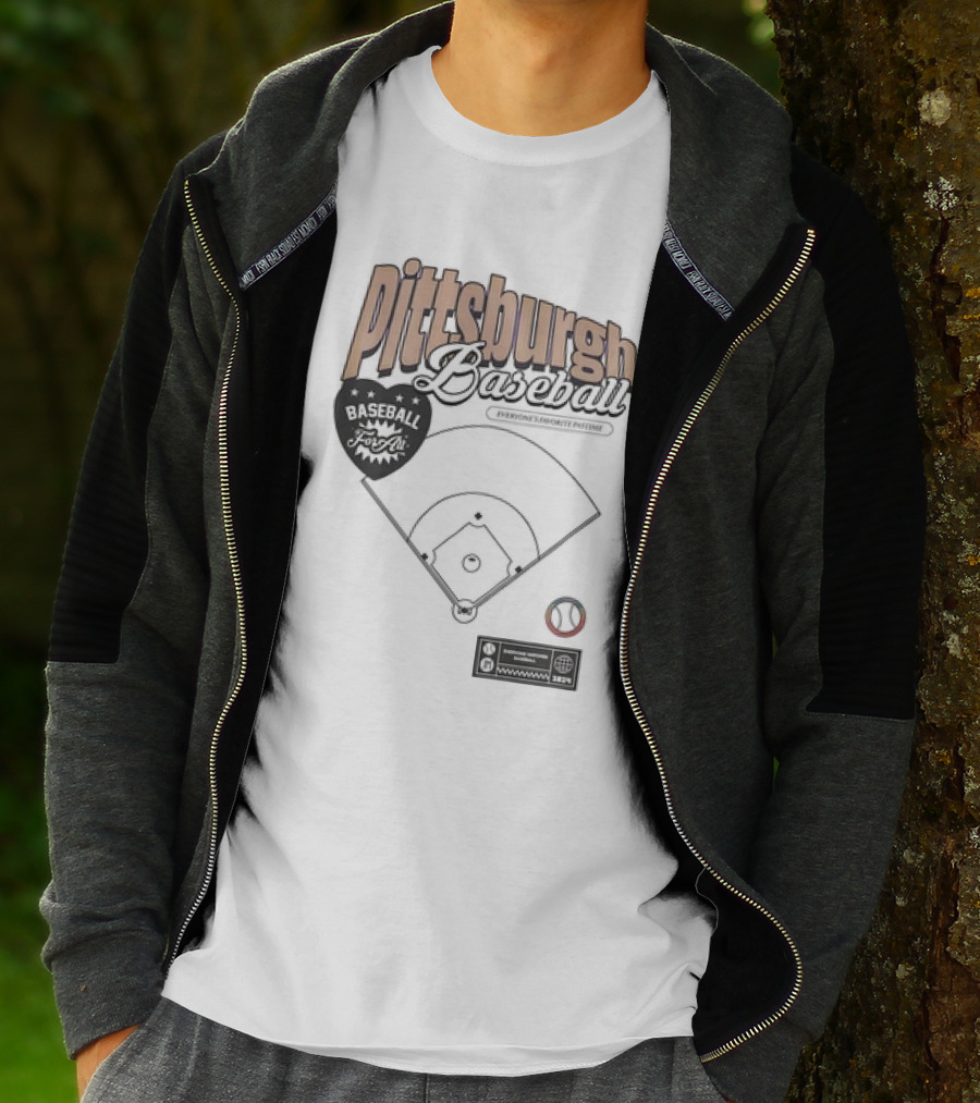 Pittsburgh Baseball Everyone’s Favorite Pastime Field T-Shirt