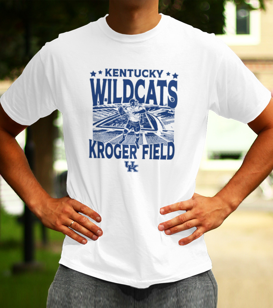 Kentucky Wildcats Kroger Field Football UK T-Shirt
