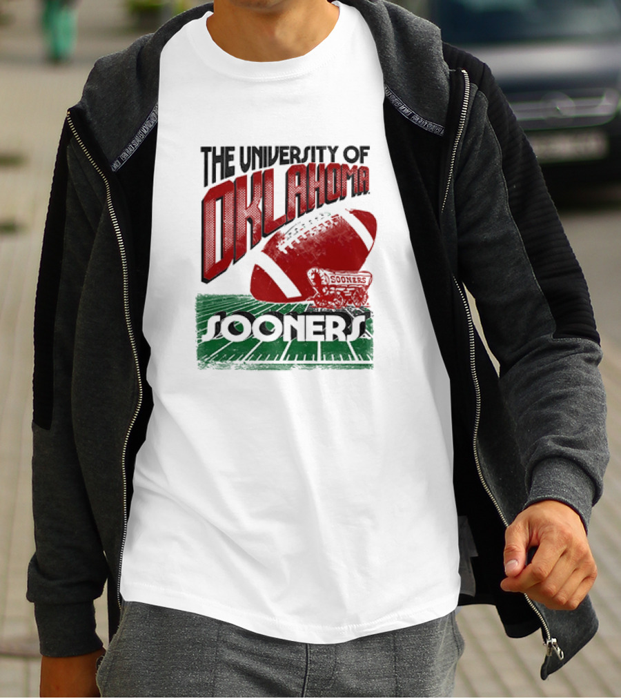 The University Of Oklahoma Sooners Football Vintage Oklahoma Sooners T-Shirt