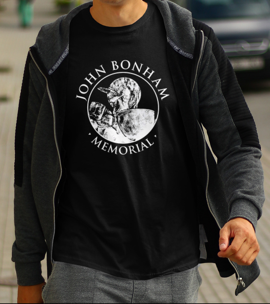 John Bonham Memorial Drummer T-Shirt