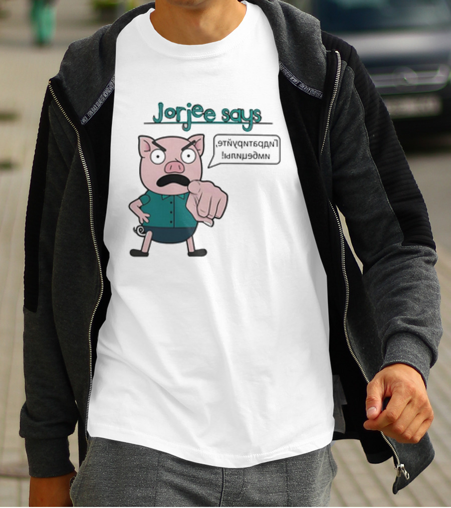 Jorjee Says Unplug And Play T-Shirt
