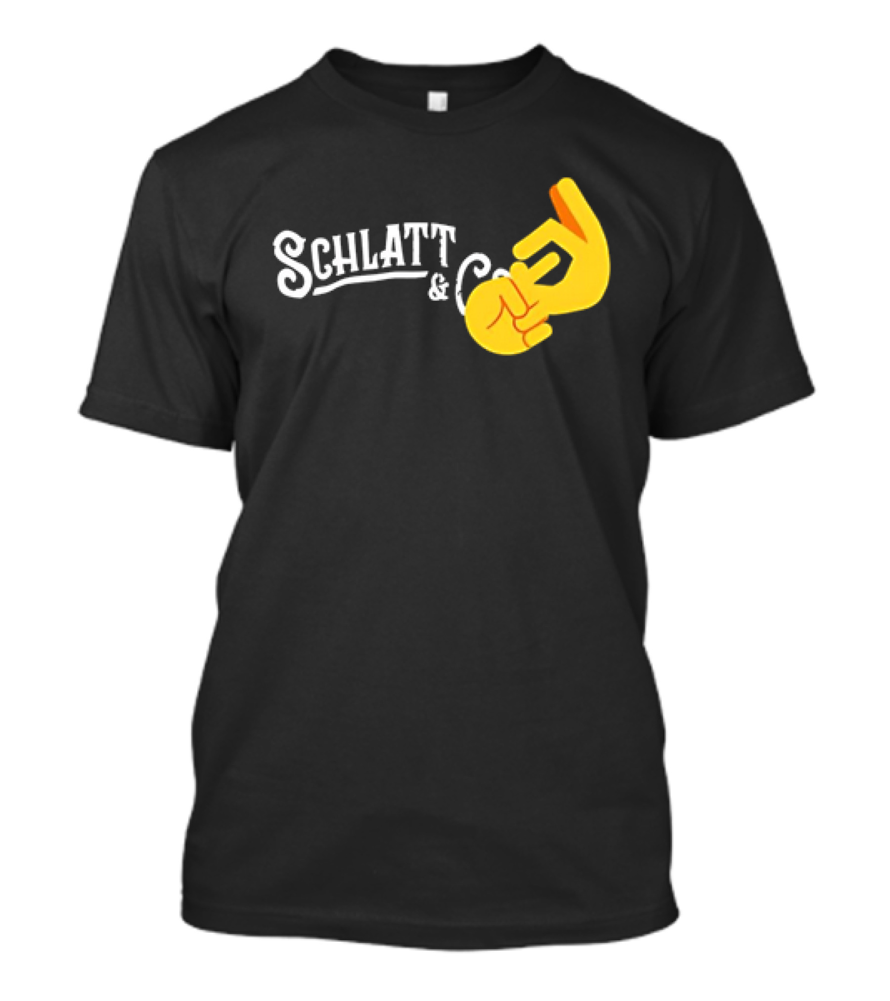 Schlatt And CO Hand Emoji Gesture T-Shirt