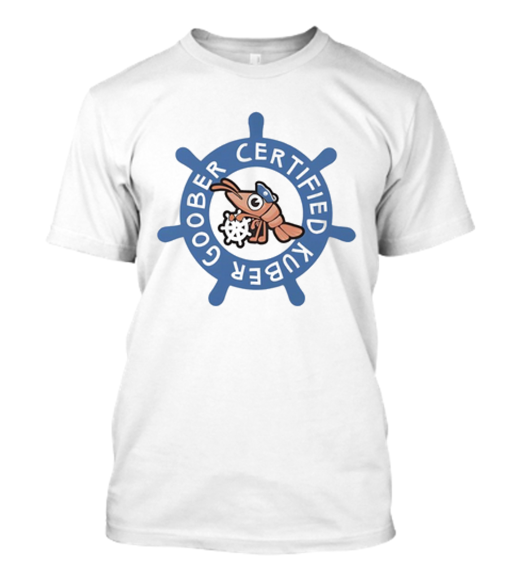 Certified Kuber Goober Kubernetes Radial T-Shirt