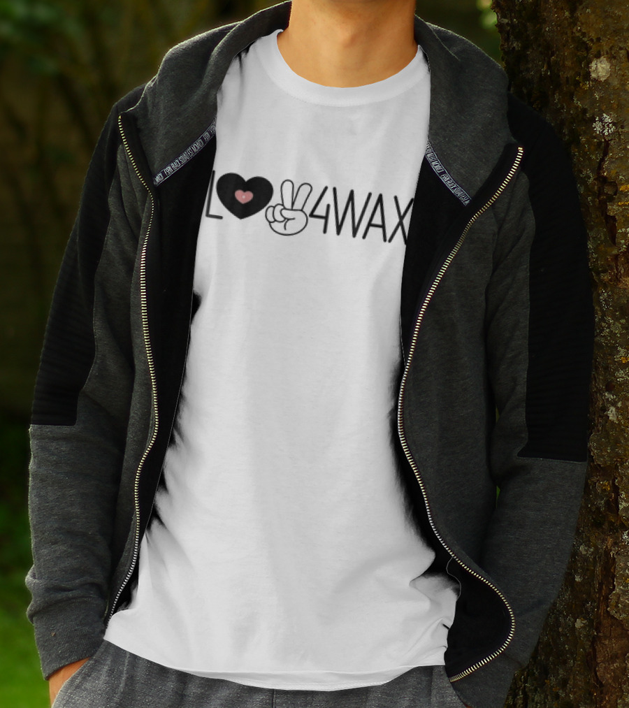 Luv Heart Peace Sign 4WAX T-Shirt