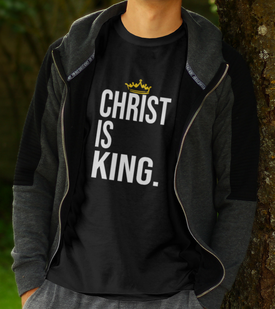Christ Is King Crown T-Shirt